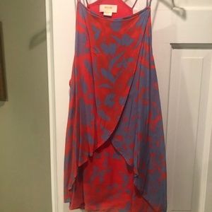 Anthropologie Mauve Double Tank